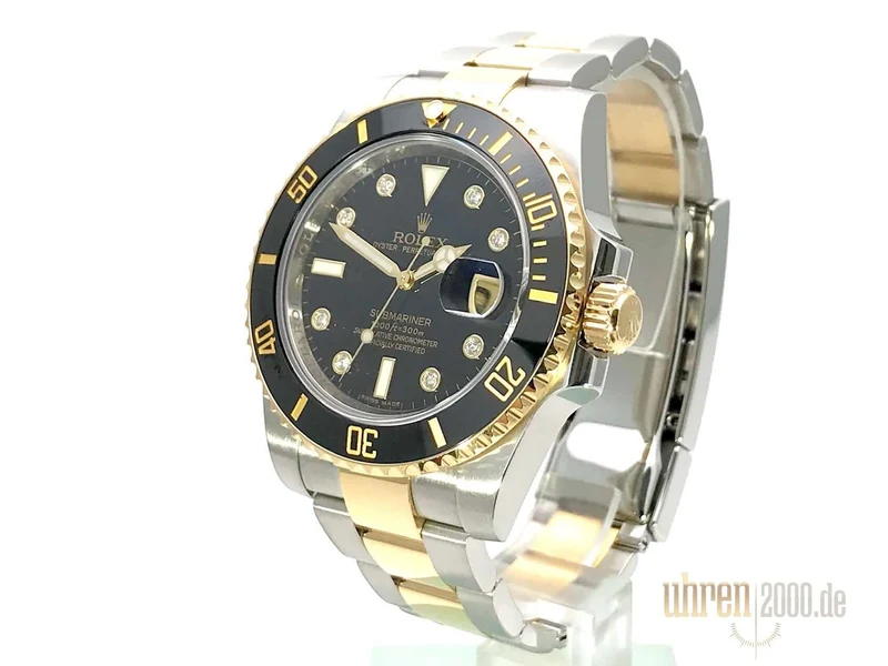 Rolex Submariner Date Edelstahl Gelbgold 116613LN aus 2016