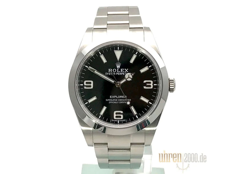Rolex Explorer I Ref. 214270 Edelstahl LC100 aus 2018