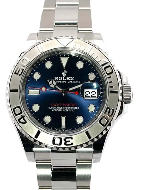 Rolex Yacht-Master 40 Oystersteel Platin 126622 Blau