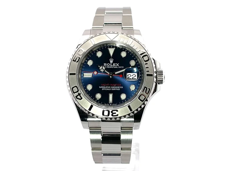 Rolex Yacht-Master 40 Oystersteel Platin 126622 Blau