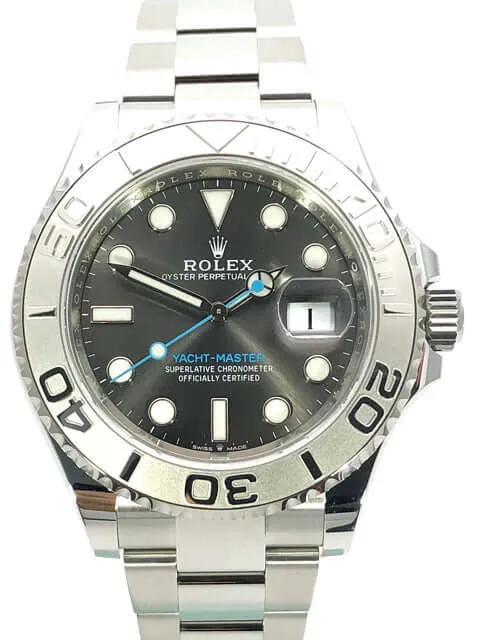 Rolex Yacht-Master 40 Oystersteel Platin 126622 Rhodium
