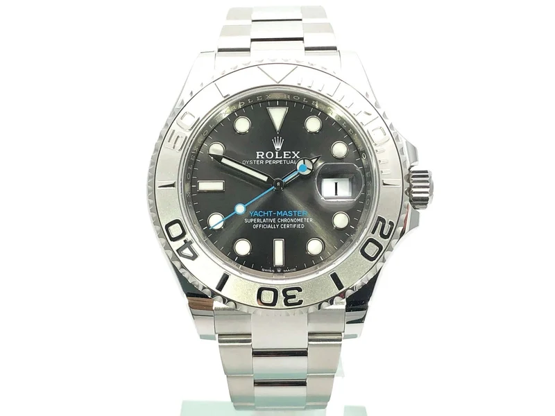 Rolex Yacht-Master 40 Oystersteel Platin 126622 Rhodium
