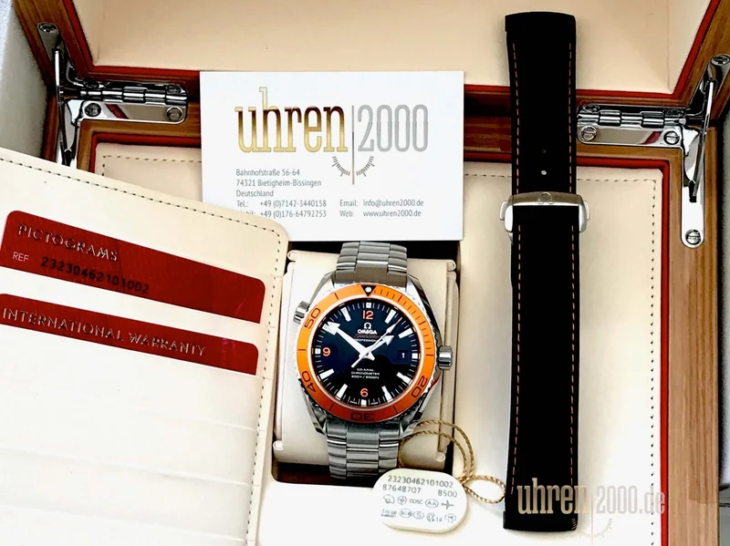 Omega Seamaster Planet Ocean 600m Co-Axial 232.30.46.21.01.002 aus 2016