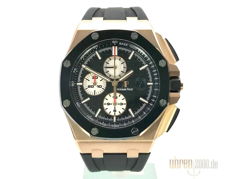 Audemars Piguet Royal Oak Offshore Rosegold 26401RO.OO.A002CA.01 aus 2016 D-Papiere
