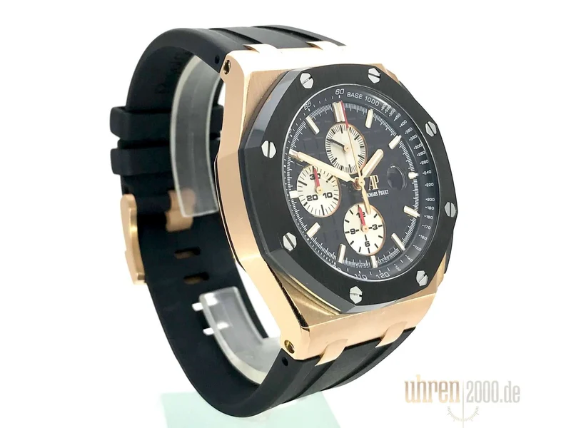 Audemars Piguet Royal Oak Offshore Rosegold 26401RO.OO.A002CA.01 aus 2016 D-Papiere