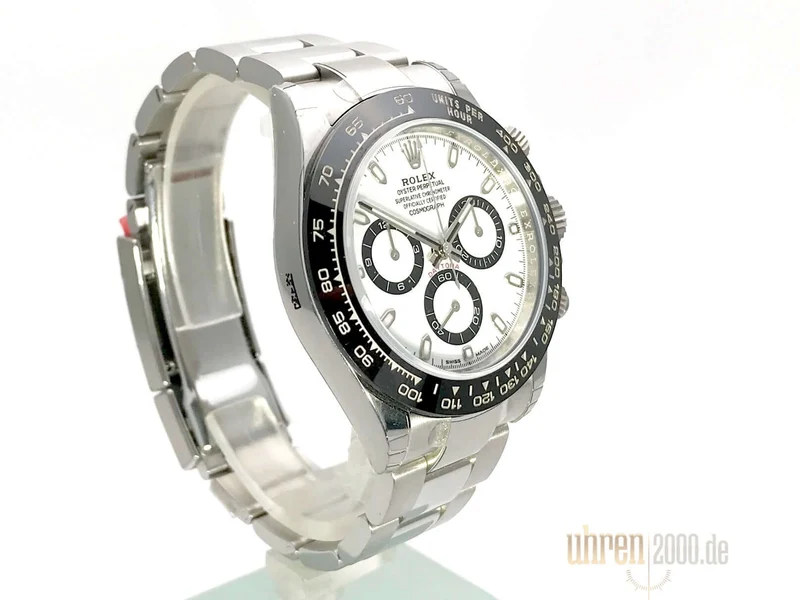 Rolex Daytona Edelstahl 116500LN Weiß verklebt LC100