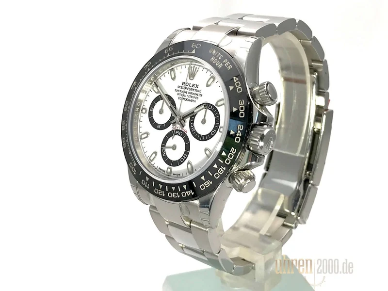 Rolex Daytona Edelstahl 116500LN Weiß verklebt LC100