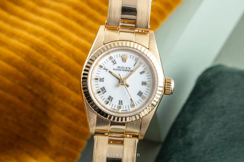 Rolex Oyster Perpetual 18 ct gold automatic women's watch 67198 [2304625]