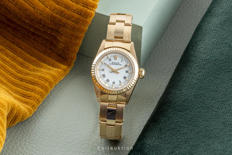 Rolex Oyster Perpetual 18 ct gold automatic women's watch 67198 [2304625]