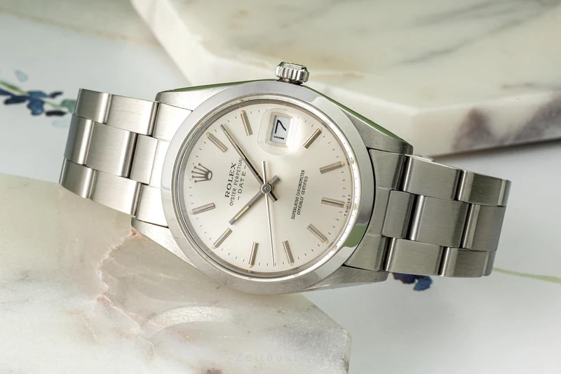 Rolex Date steel automatic men's watch 15000 [2304618]