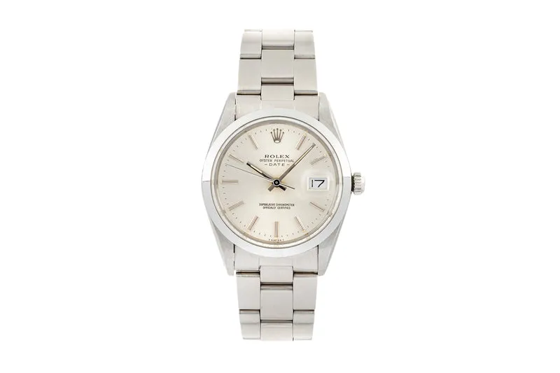 Rolex Date steel automatic men's watch 15000 [2304618]