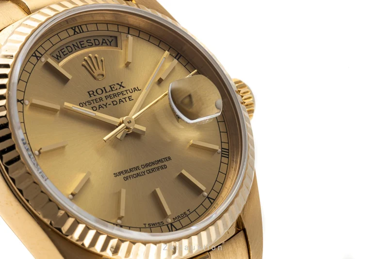 Rolex Day-Date 18 ct gold automatic men's watch 18238 LP: 34400EUR [2304622]