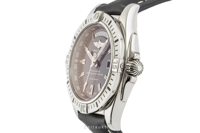 Breitling Galactic steel automatic men's watch A45320 [2302476]