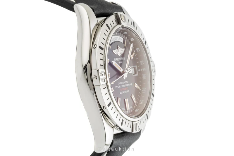 Breitling Galactic steel automatic men's watch A45320 [2302476]