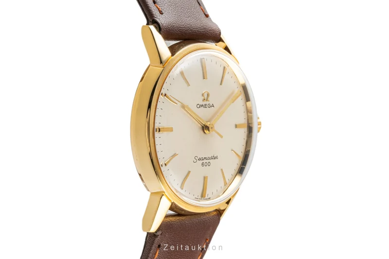 Omega Seamaster gilt-brass manual winding men's watch 135.012 [2304609]
