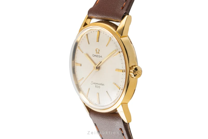 Omega Seamaster gilt-brass manual winding men's watch 135.012 [2304609]