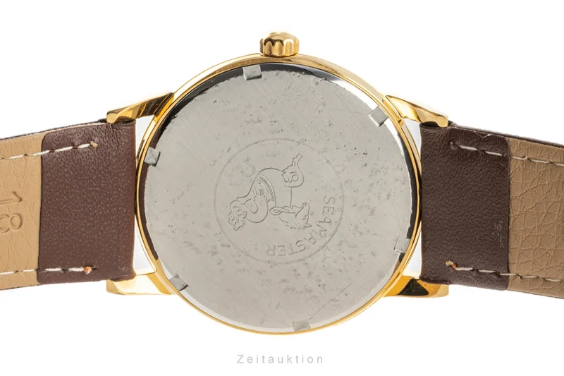 Omega Seamaster gilt-brass manual winding men's watch 135.012 [2304609]