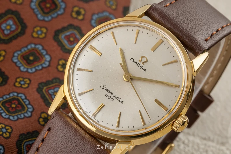 Omega Seamaster gilt-brass manual winding men's watch 135.012 [2304609]