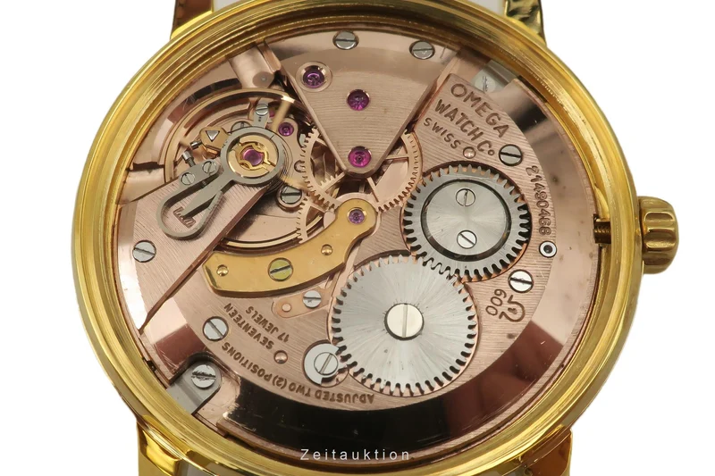Omega Seamaster gilt-brass manual winding men's watch 135.012 [2304609]