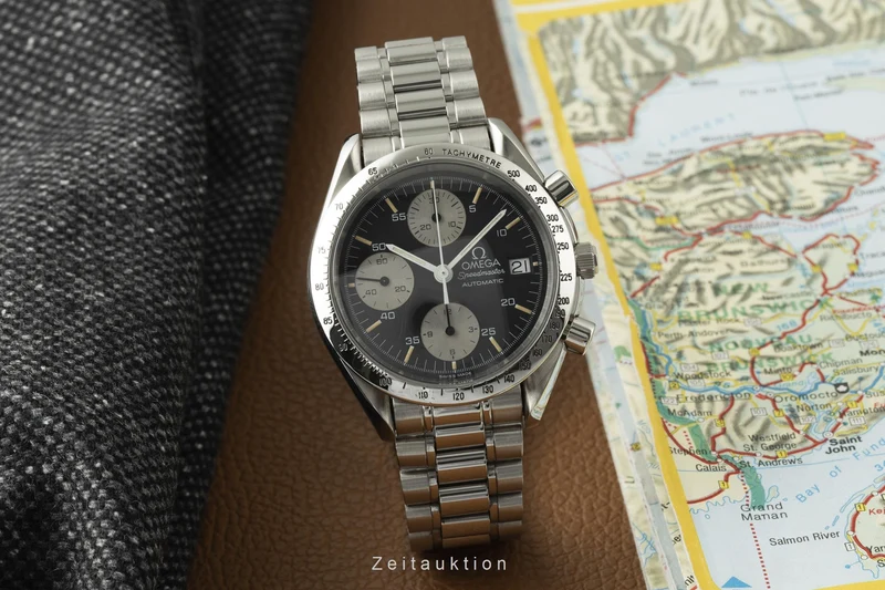 Omega Speedmaster chronograph steel automatic men's watch 3511.50.00, 175.0043, 375.0043 [2202515]