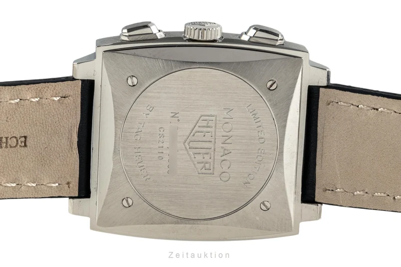 Tag Heuer Monaco chronograph steel automatic men's watch CS2110 LP: 7550EUR Limited [2302740]