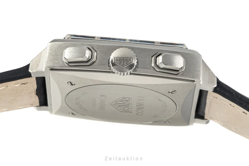 Tag Heuer Monaco chronograph steel automatic men's watch CS2110 LP: 7550EUR Limited [2302740]