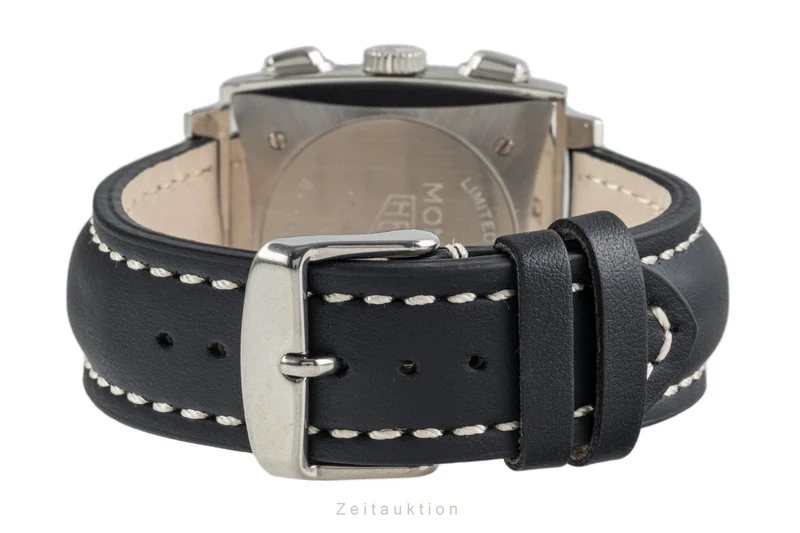 Tag Heuer Monaco chronograph steel automatic men's watch CS2110 LP: 7550EUR Limited [2302740]