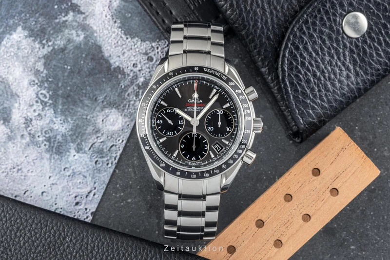 Omega Speedmaster chronograph steel automatic men's watch 323.30.40.40.06.001,178.0066 LP: 10100EUR [2302727]