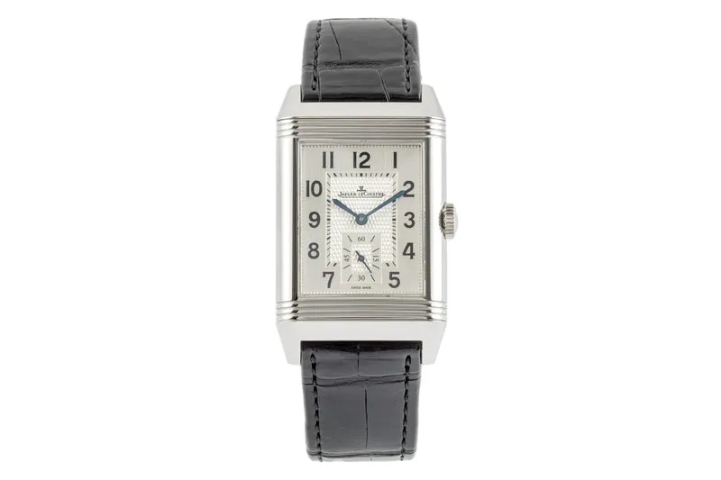 Jaeger LeCoultre Reverso steel manual winding men's watch 215.8.D4/Q3848420 LP: 14300EUR [2302723]