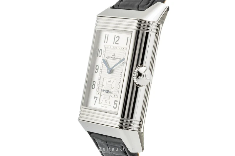 Jaeger LeCoultre Reverso steel manual winding men's watch 215.8.D4/Q3848420 LP: 14300EUR [2302723]