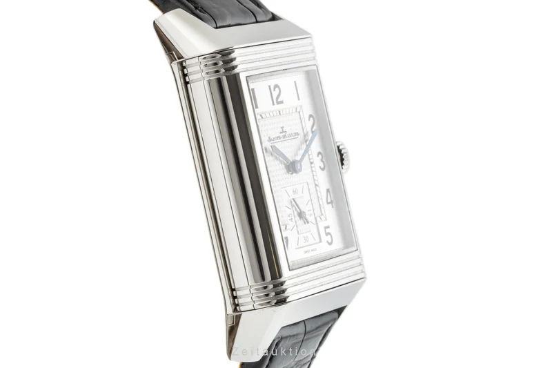 Jaeger LeCoultre Reverso steel manual winding men's watch 215.8.D4/Q3848420 LP: 14300EUR [2302723]