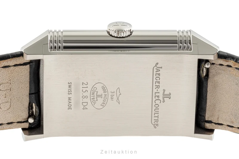 Jaeger LeCoultre Reverso steel manual winding men's watch 215.8.D4/Q3848420 LP: 14300EUR [2302723]