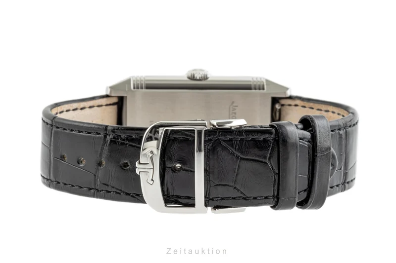 Jaeger LeCoultre Reverso steel manual winding men's watch 215.8.D4/Q3848420 LP: 14300EUR [2302723]