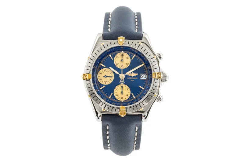 Breitling Chronomat chronograph steel / gold automatic men's watch B13050.1 [2302689]