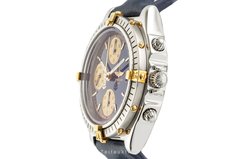 Breitling Chronomat chronograph steel / gold automatic men's watch B13050.1 [2302689]