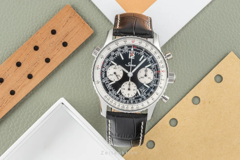 Sinn 903 St chronograph steel automatic men's watch 903.St 903.040 [2303907]