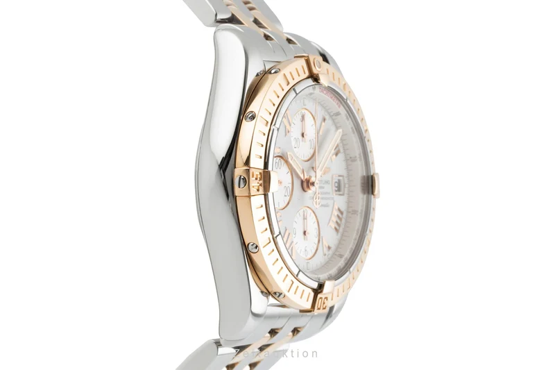 Breitling Chronomat chronograph steel / gold automatic men's watch C13356 LP: 12950EUR [2303921]