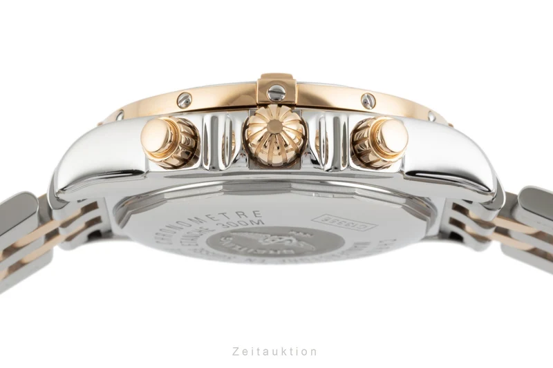 Breitling Chronomat chronograph steel / gold automatic men's watch C13356 LP: 12950EUR [2303921]
