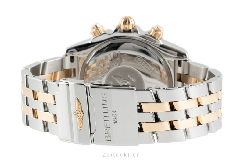 Breitling Chronomat chronograph steel / gold automatic men's watch C13356 LP: 12950EUR [2303921]