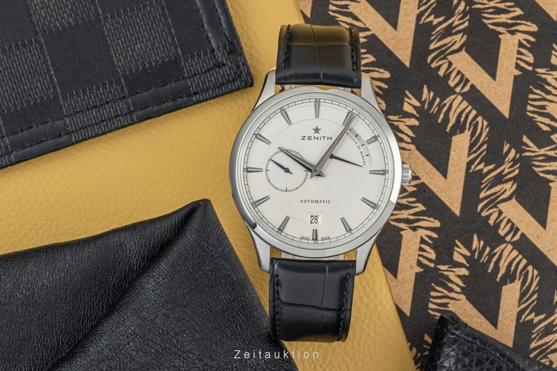 Zenith Captain steel automatic men's watch 03.2122.685 LP: 6400EUR [2303905]