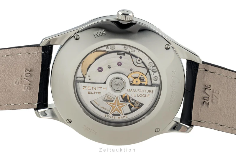 Zenith Captain steel automatic men's watch 03.2122.685 LP: 6400EUR [2303905]