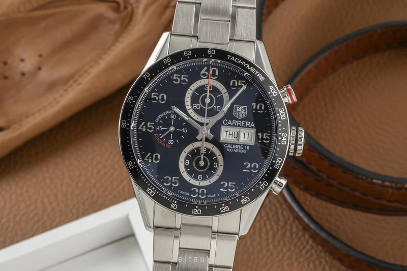 Tag Heuer Carrera chronograph steel automatic men's watch CV2A10 LP: 5150EUR [2303900]
