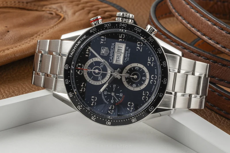 Tag Heuer Carrera chronograph steel automatic men's watch CV2A10 LP: 5150EUR [2303900]