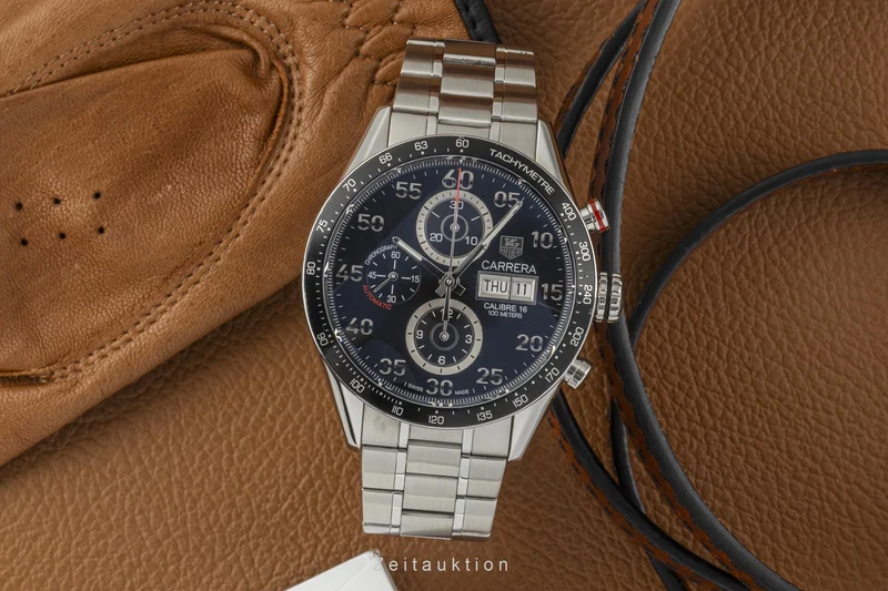 Tag Heuer Carrera chronograph steel automatic men's watch CV2A10 LP: 5150EUR [2303900]