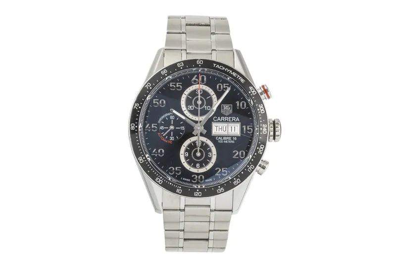 Tag Heuer Carrera chronograph steel automatic men's watch CV2A10 LP: 5150EUR [2303900]
