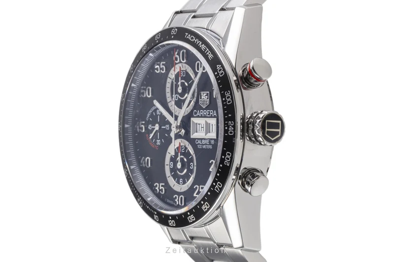 Tag Heuer Carrera chronograph steel automatic men's watch CV2A10 LP: 5150EUR [2303900]