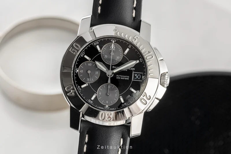 Baume & Mercier Capeland chronograph steel automatic men's watch 65352 [2303884]