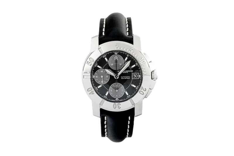 Baume & Mercier Capeland chronograph steel automatic men's watch 65352 [2303884]