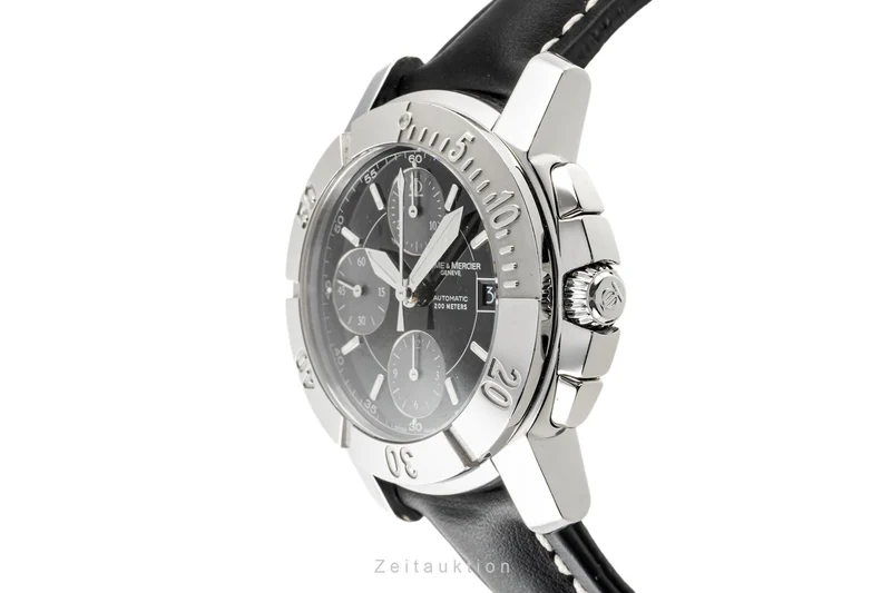Baume & Mercier Capeland chronograph steel automatic men's watch 65352 [2303884]