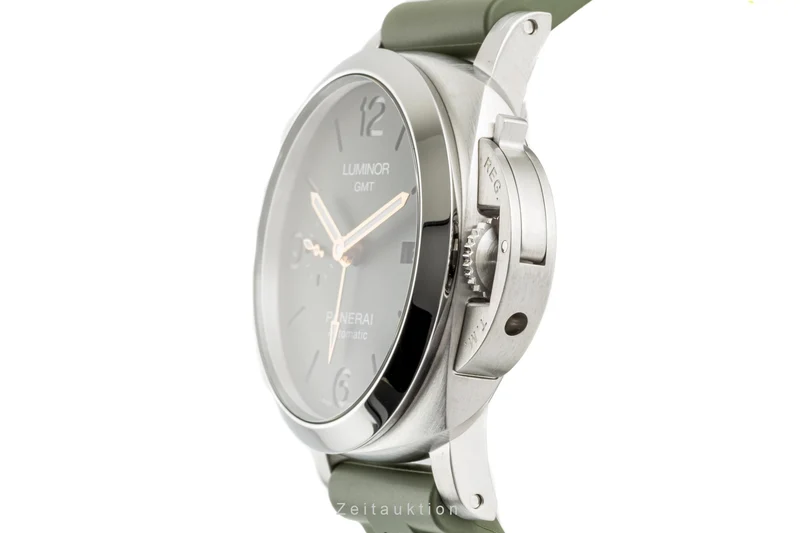 Panerai Luminor GMT steel automatic men's watch PAM01056 Limited [2303873]